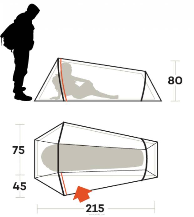 unisexo Ferrino carpa lightent 1 pro N804460