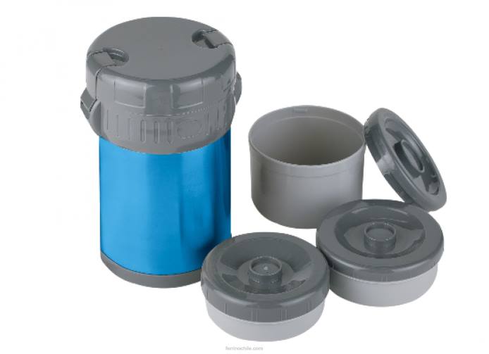unisexo Ferrino fiambrera inox con recipientes N804669