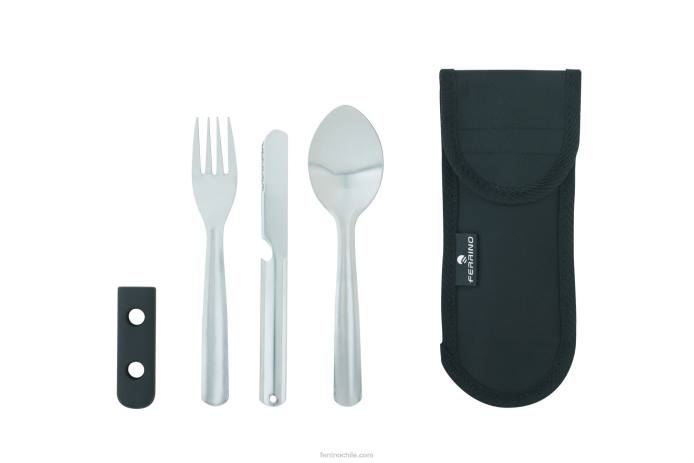 unisexo Ferrino cubiertos plegables inox N804662