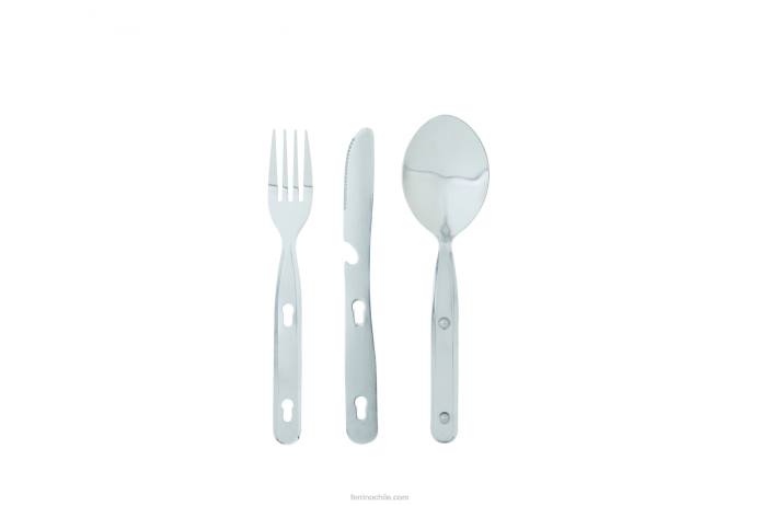 unisexo Ferrino set de 3 cubiertos acero inox N804661
