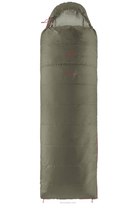 unisexo Ferrino saco de dormir bryce sq zip izquierda verde N804385
