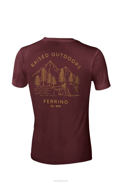hombres Ferrino camiseta retro hombre cordobesa N804184