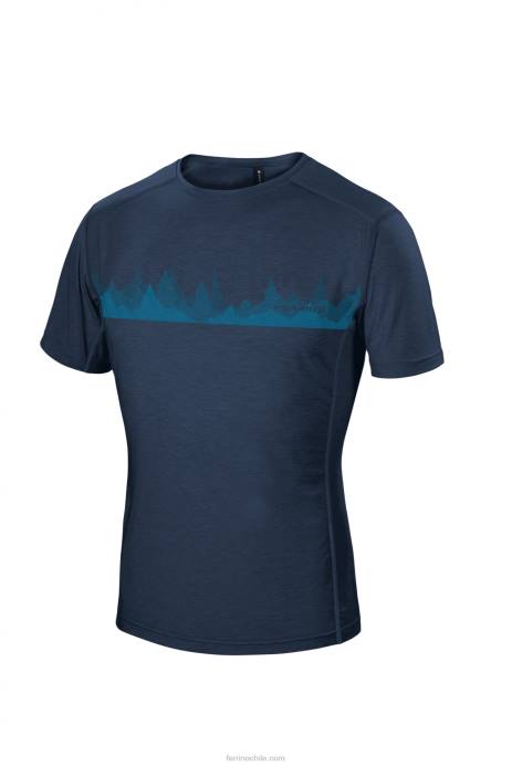 hombres Ferrino coruel camiseta hombre azul oscuro N804171