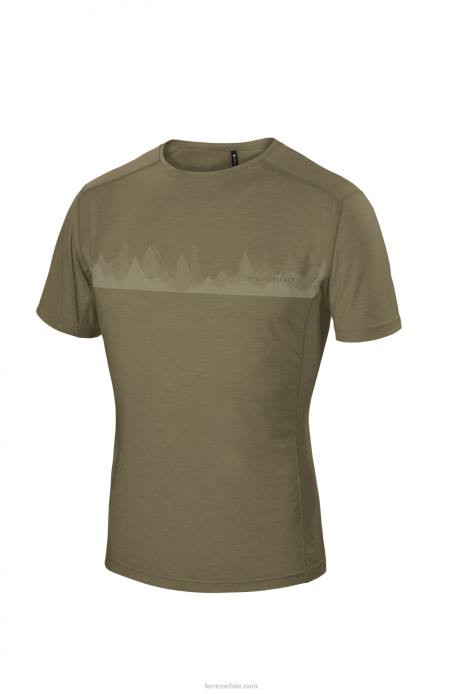 hombres Ferrino coruel camiseta hombre verde oscuro N804172