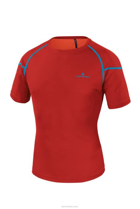 hombres Ferrino kasai camiseta hombre rojo oscuro N804174