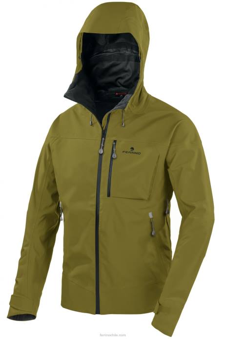 hombres Ferrino chaqueta valdez hombre verde musgo N804137