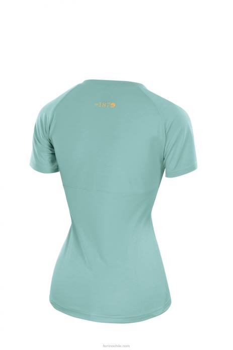 mujer Ferrino coruel camiseta mujer cielo claro N804321