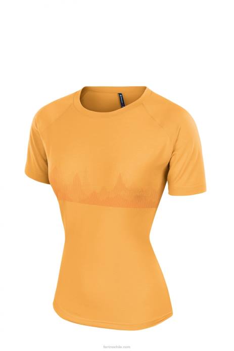 mujer Ferrino coruel camiseta mujer naranja claro N804320