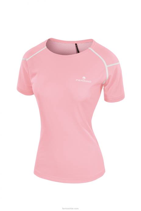 mujer Ferrino kasai camiseta mujer rosa romance N804324