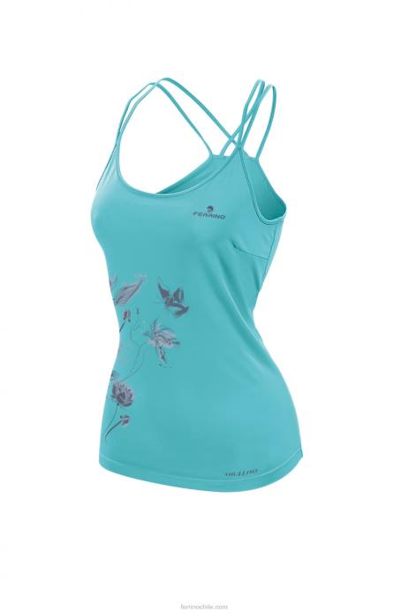 mujer Ferrino kenai tanque mujer agua verde N804331
