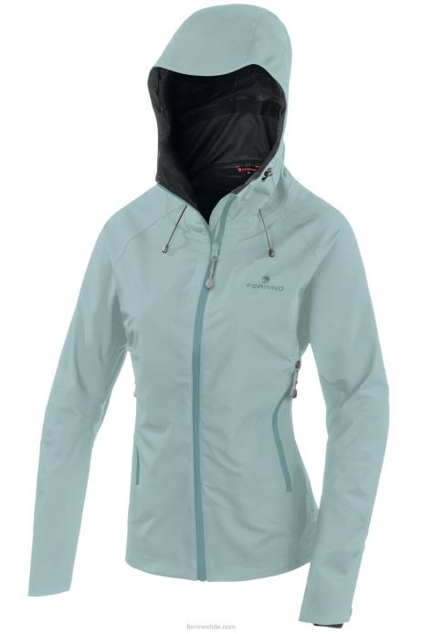 mujer Ferrino chaqueta valdez mujer verde hielo N804295