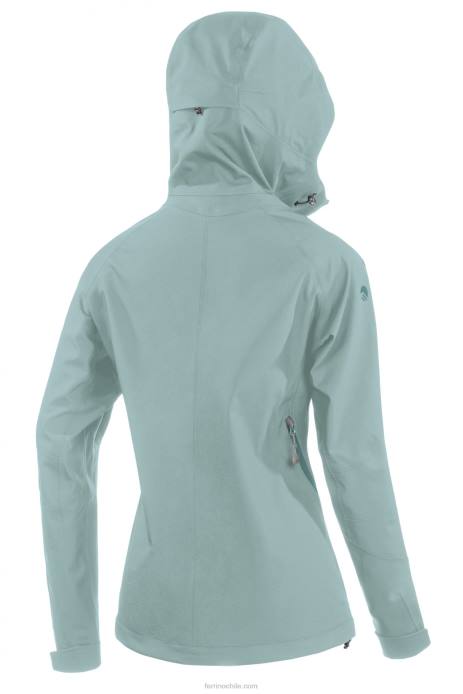 mujer Ferrino chaqueta valdez mujer verde hielo N804295
