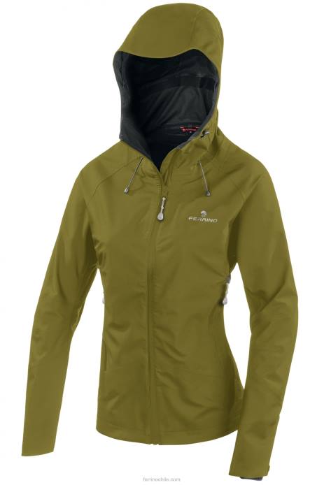 mujer Ferrino chaqueta valdez mujer verde musgo N804296