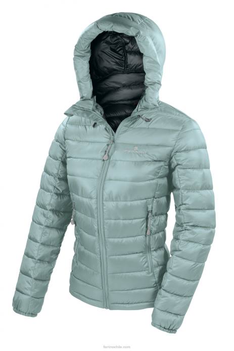 mujer Ferrino chaqueta viedma mujer verde hielo N804304