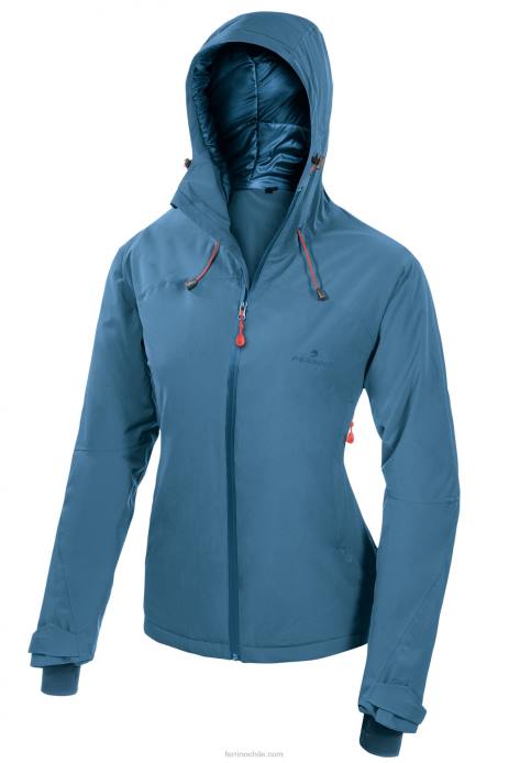 mujer Ferrino chaqueta yenisei mujer azul brumoso N804356