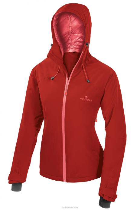 mujer Ferrino chaqueta yenisei mujer cinabrio N804355