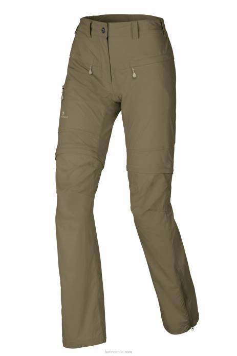 mujer Ferrino pantalones masai mujer verde oscuro N804351