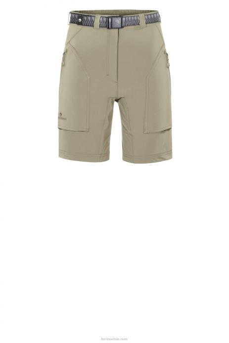 mujer Ferrino short mujer hervey verde malva N804342
