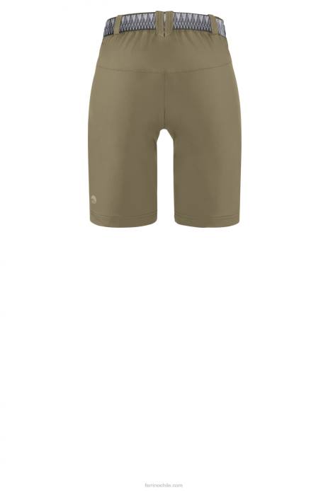 mujer Ferrino short mujer hervey verde oscuro N804343