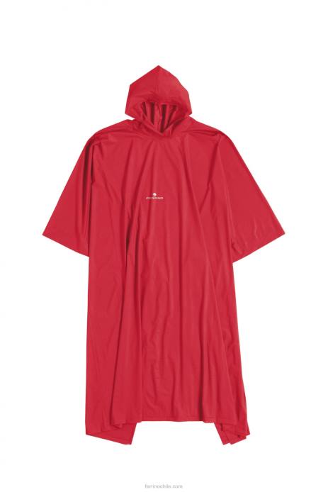 mujer Ferrino poncho júnior rojo N804243