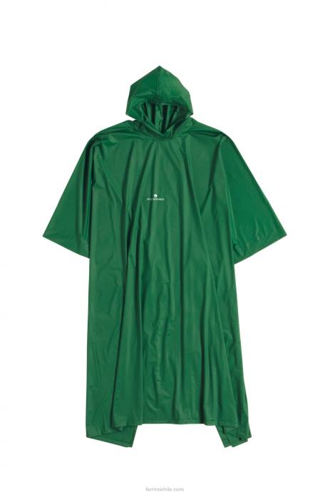 mujer Ferrino poncho junior verde N804242