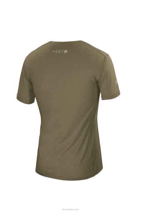 hombres Ferrino coruel camiseta hombre verde oscuro N804172 - Image 2
