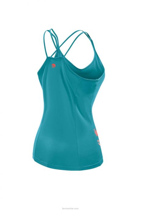 mujer Ferrino kenai camiseta sin mangas mujer azul coral N804329 - Image 2