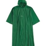 mujer Ferrino poncho ferrino verde N804238