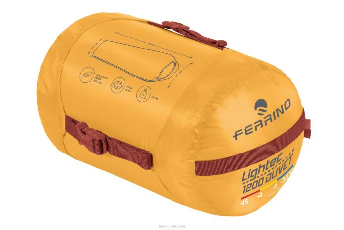 unisexo Ferrino saco de dormir lightech 1200 duvet plumón rds N804370 - Image 3