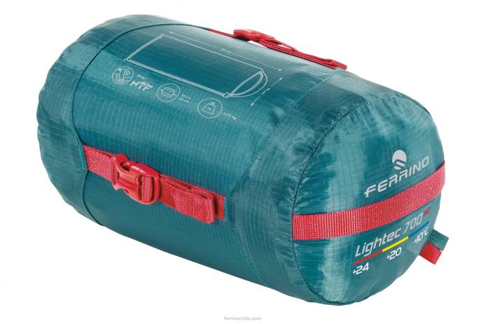 unisexo Ferrino saco de dormir lightech 700 sq zip derecho verde N804382 - Image 2